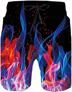 3D Patrón Hombre Bañadores Moda Secado Rápido Bañadores Natacion Ligero Shorts Tallas Grandes para Playa Vacaciones S-XXL