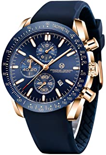 Reloj de Pulsera Hombre Elegante Casual Analógico Cuarzo Reloj Cronógrafo Impermeable